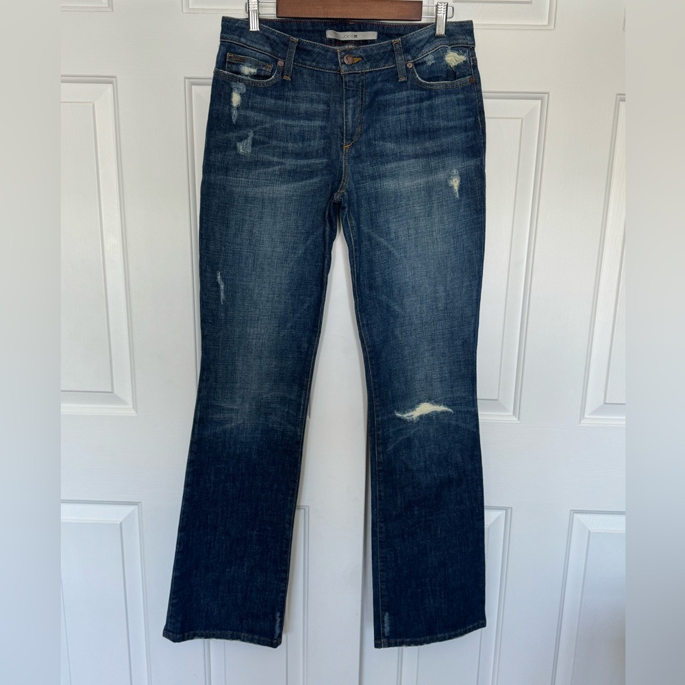 Joe's The Honey Booty Fit Jeans Women's Size 31 Distressed Bootcut Hippie Boho